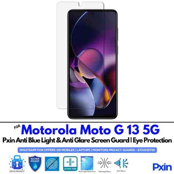 MotorolaMotoG135G Mobile Anti Blue Light and Anti Glare Screen Guard