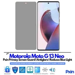 Motorola Moto G13 Neo Privacy Screen Guard