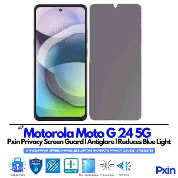 Motorola Moto G24 5G Privacy Screen Guard