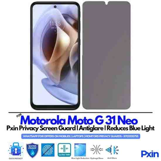 Motorola Moto G31 Neo Privacy Screen Guard