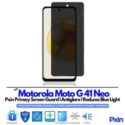 Motorola Moto G41 Neo Privacy Screen Guard