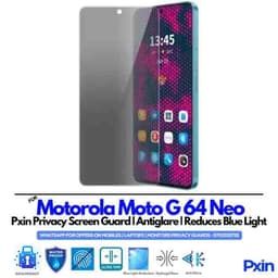Motorola Moto G64 Neo Privacy Screen Guard