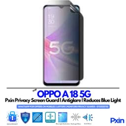 OPPO A 18 5G Privacy Screen Guard