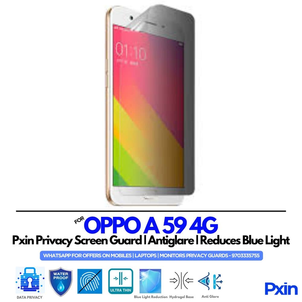 OPPO A 59 4G Privacy Screen Guard