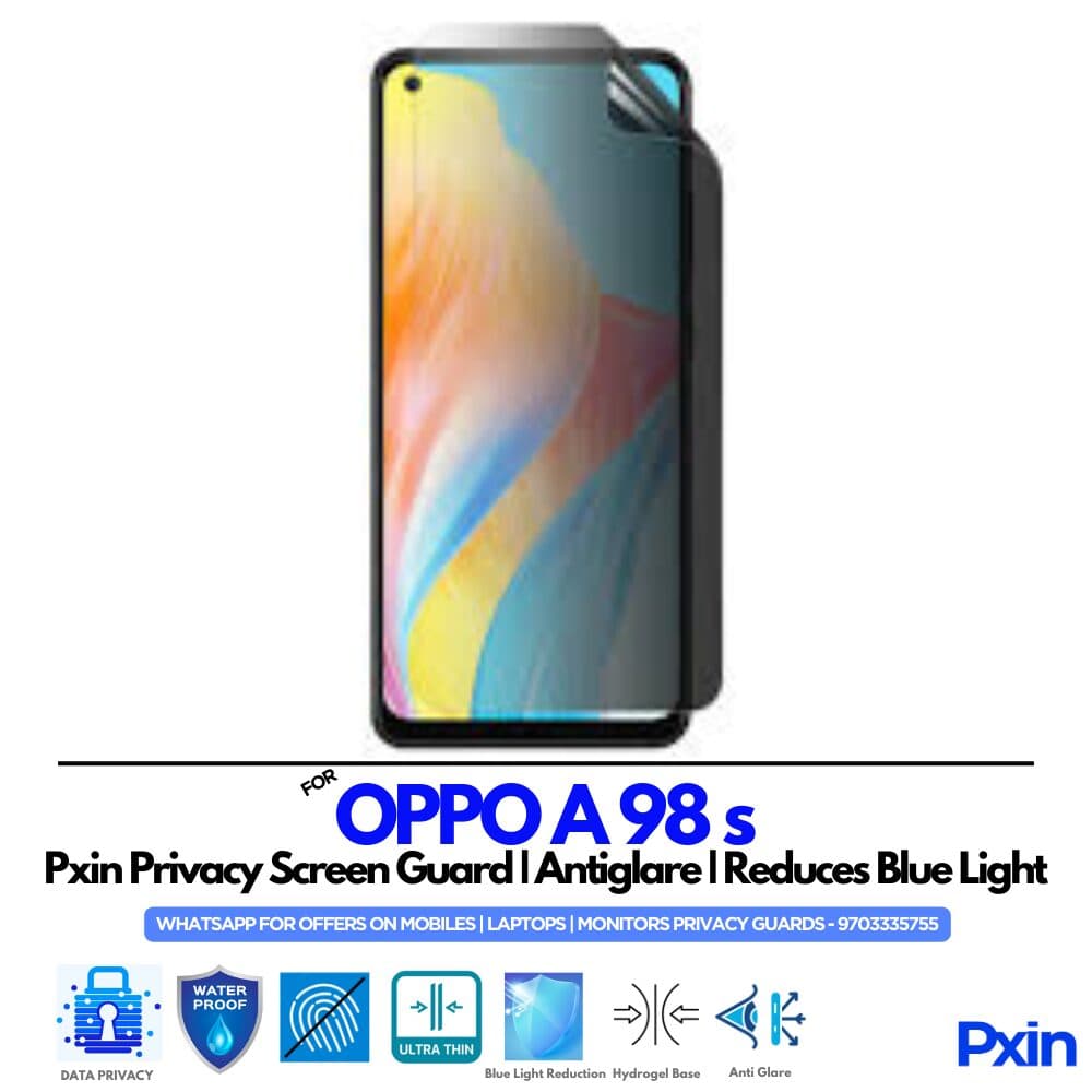 OPPO A 98 s Privacy Screen Guard