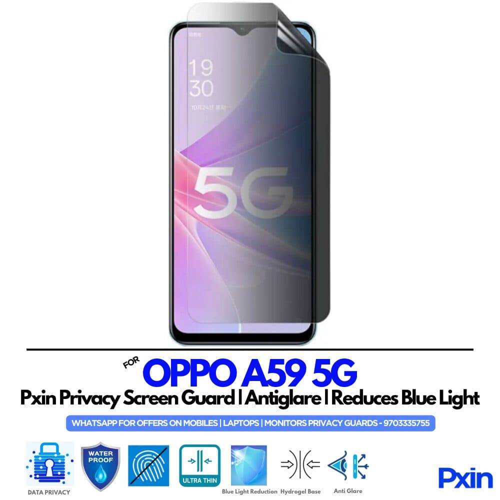 OPPO A59 5G Privacy Screen Guard