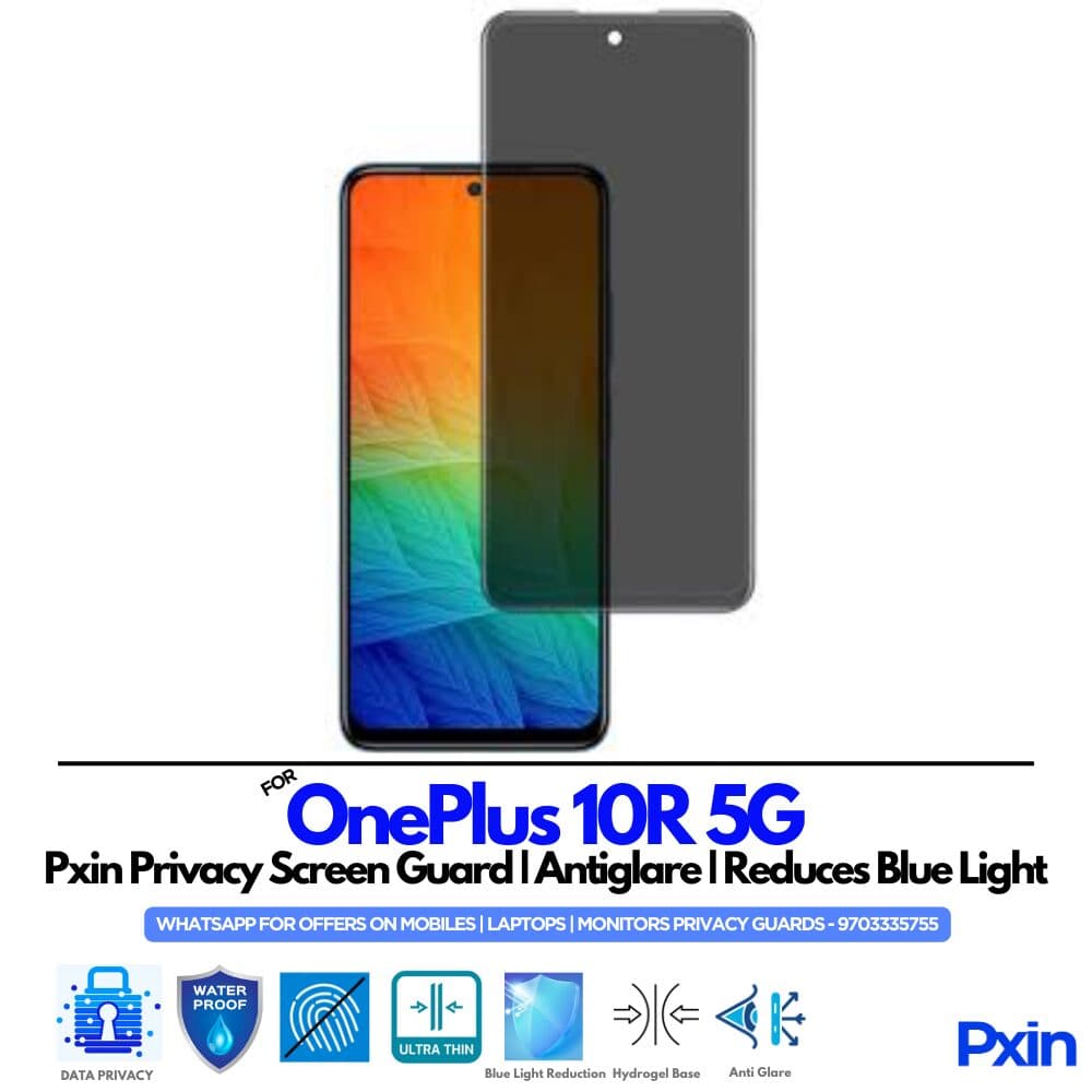 OnePlus 10R 5G Privacy Screen Guard