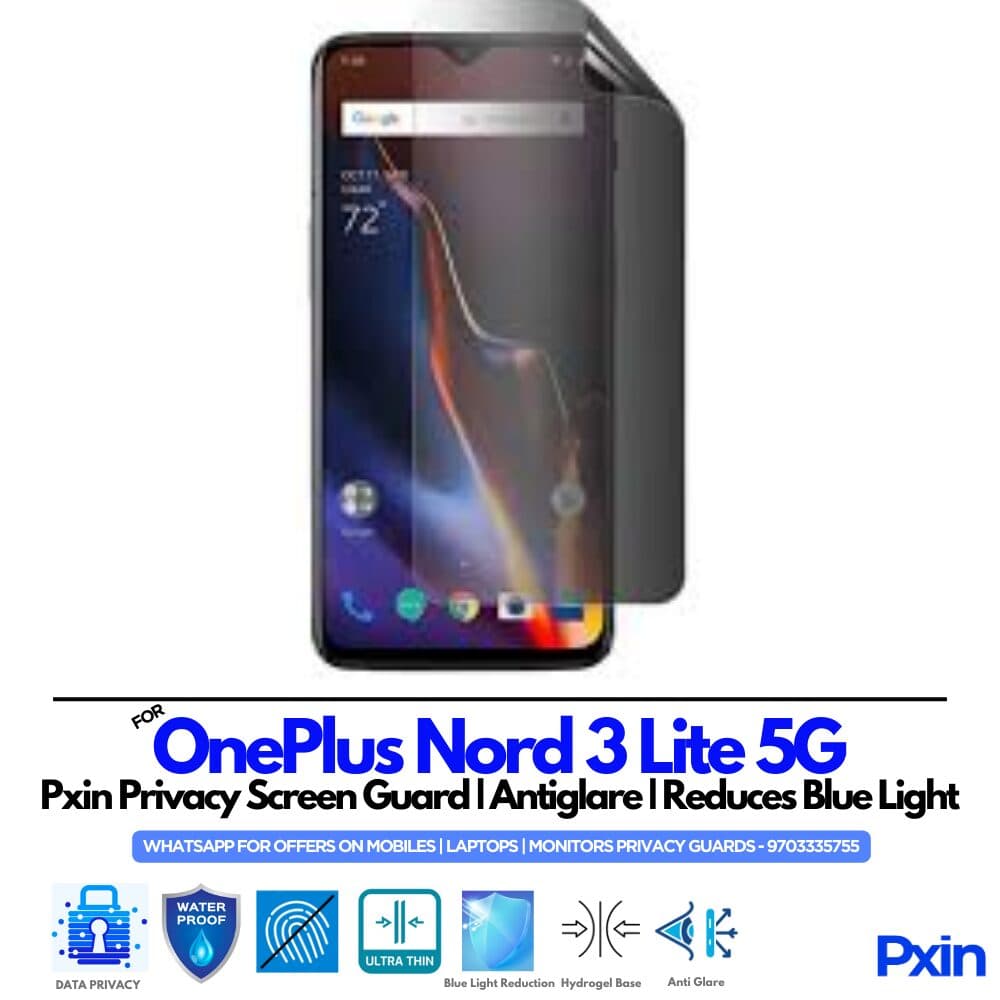 OnePlus Nord 3 Lite 5G Privacy Screen Guard