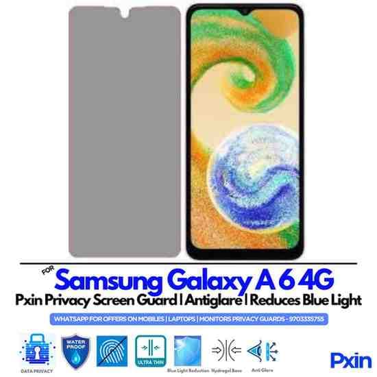Samsung Galaxy A 6 4G Privacy Screen Guard