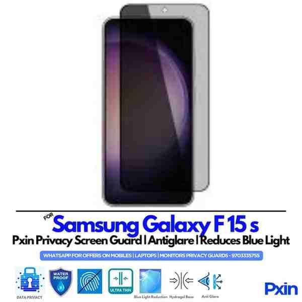 Samsung Galaxy F15 s Privacy Screen Guard