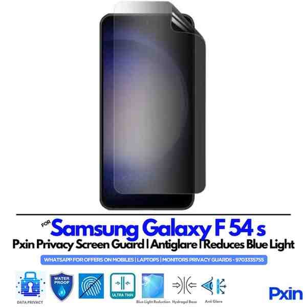 Samsung Galaxy F 54 s Privacy Screen Guard