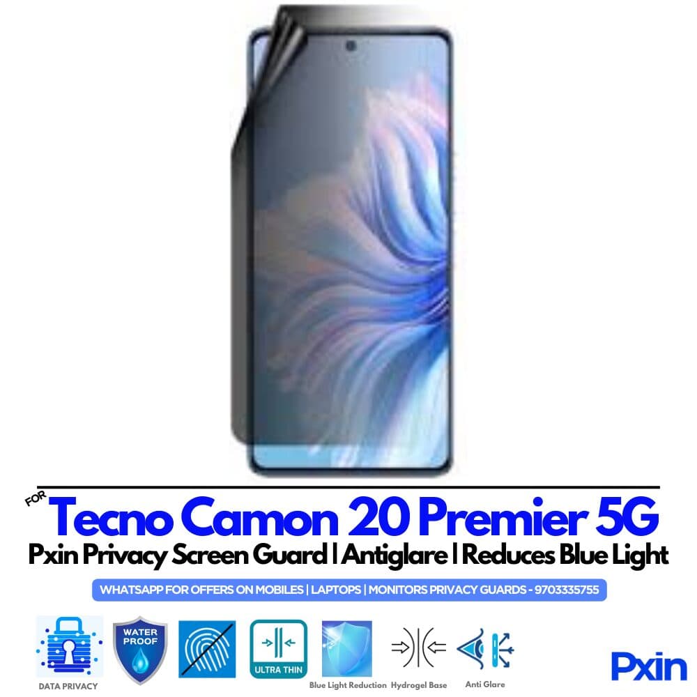Tecno Camon 20 Premier 5G Privacy Screen Guard