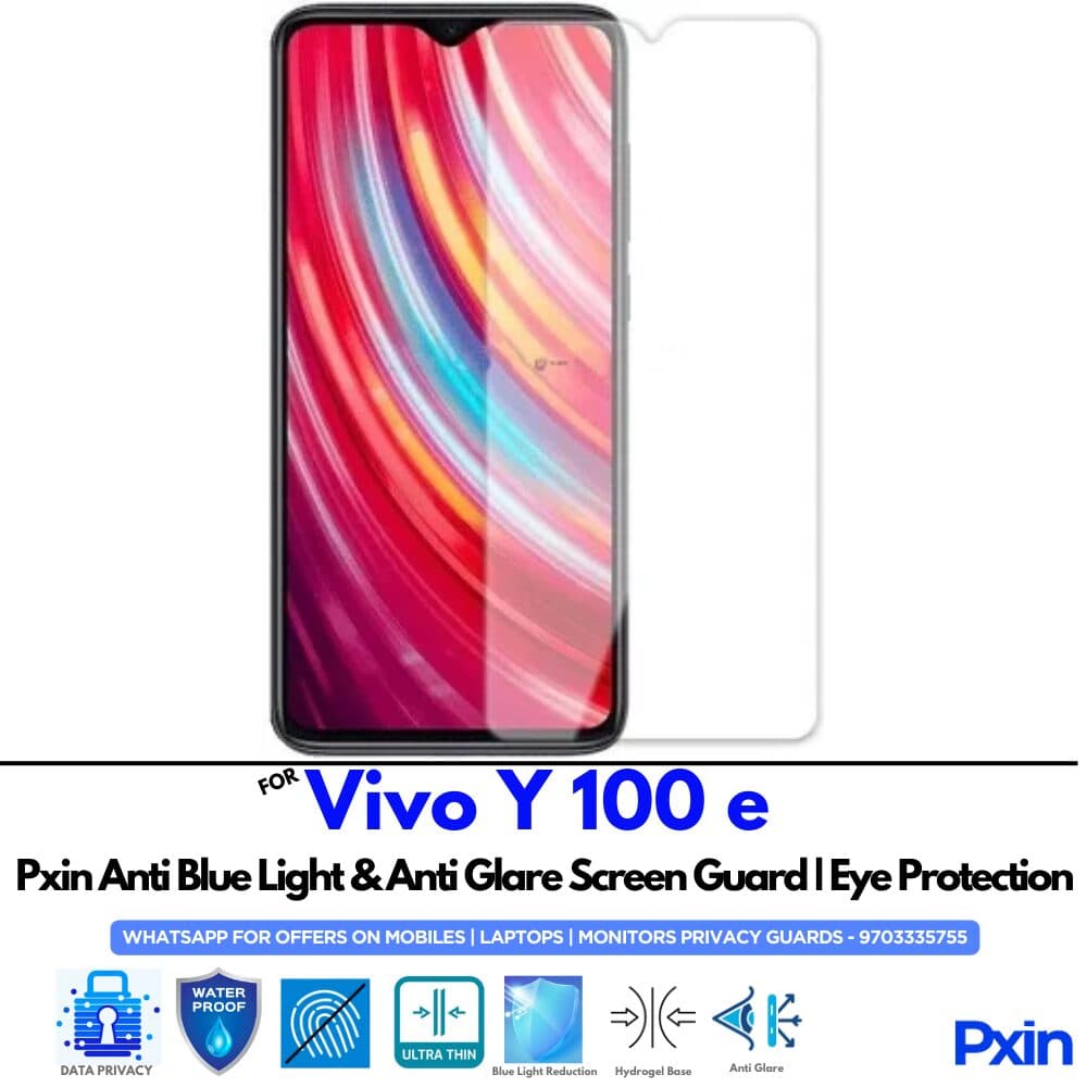 Vivo Y 100 e Anti Glare Screen Guard