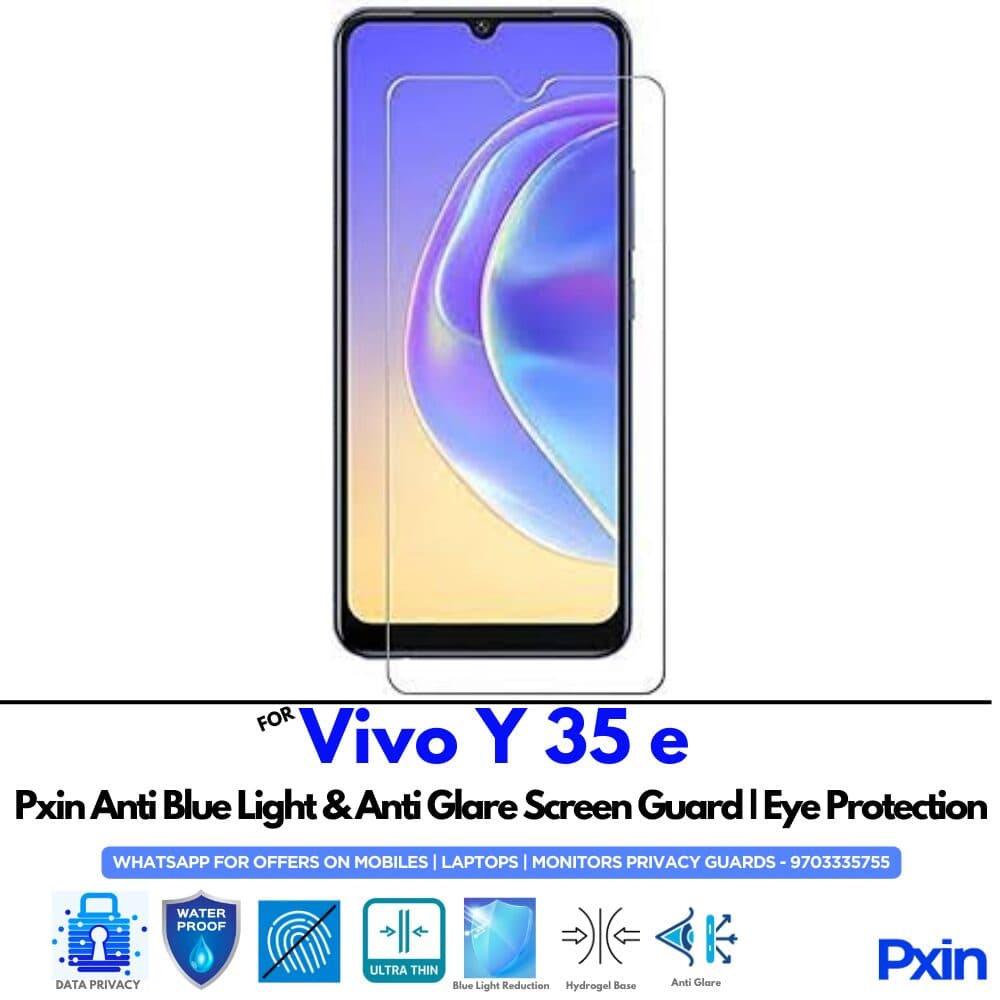 Vivo Y 35 e Anti Glare Screen Guard