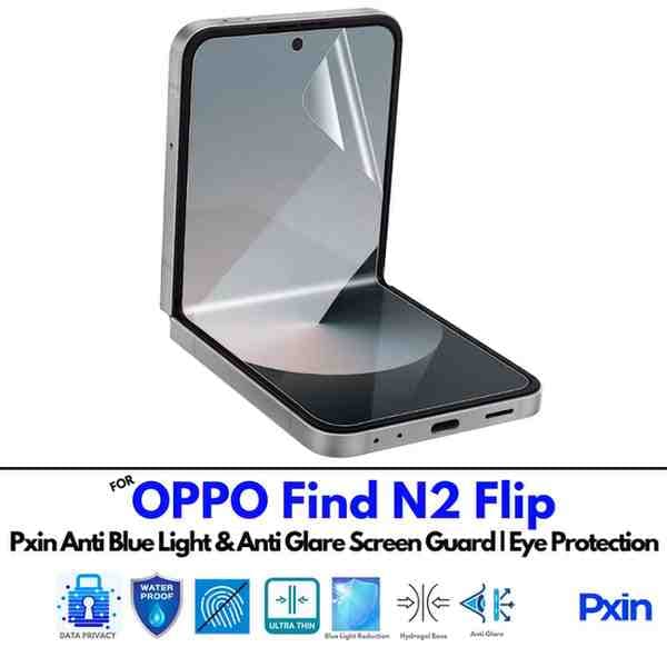 Anti Blue Light and Anti Glare Screen Guard for OPPO Find N2 Flip