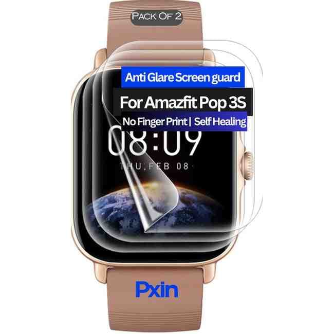 Amazfit Pop 3S Anti Glare Screen Guard