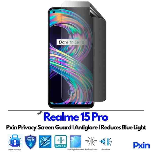 Realme15Pro Privacy Screen Guard