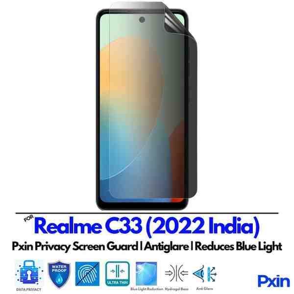 RealmeC332022India Privacy Screen Guard