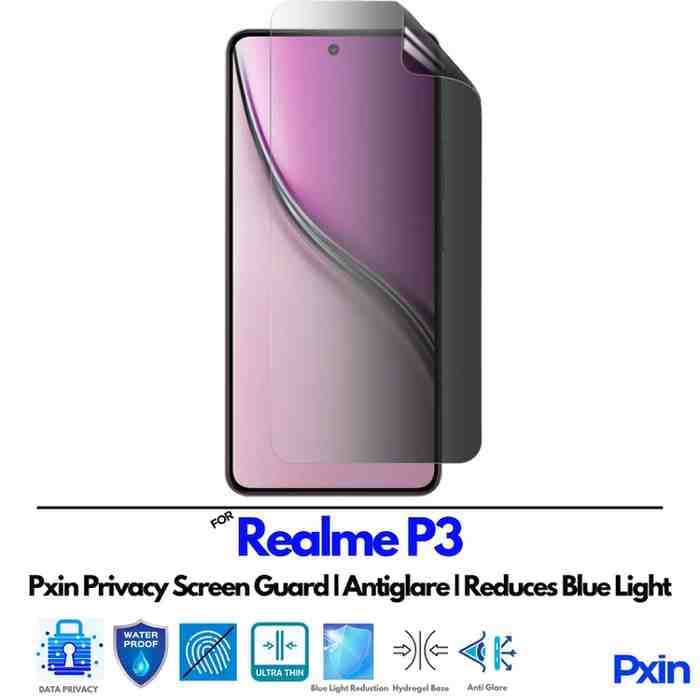 RealmeP3 Privacy Screen Guard