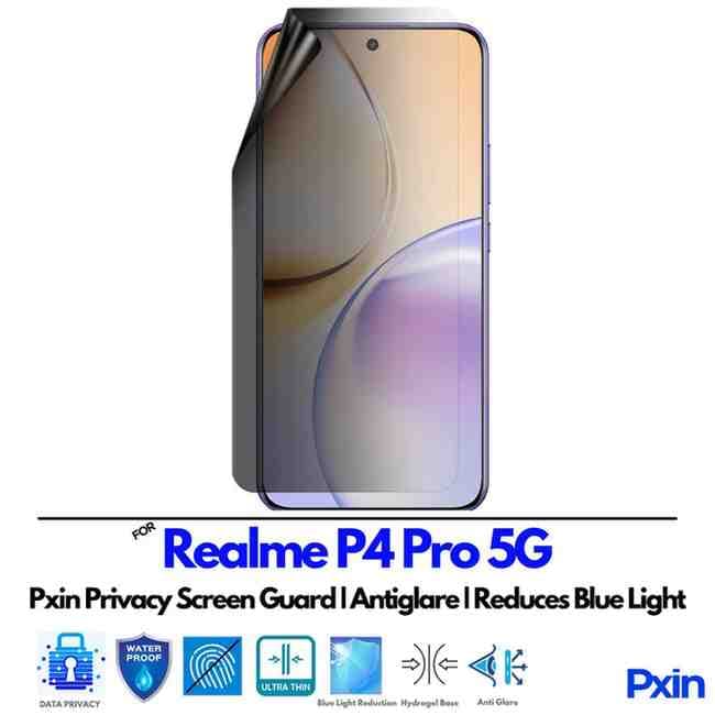 RealmeP4Pro5G Privacy Screen Guard
