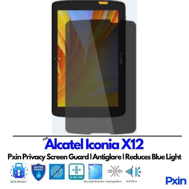 Alcatel Iconia X12 Privacy screen guard