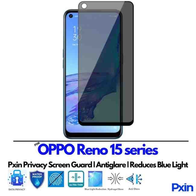 OPPO Reno15 series Privacy screen guard