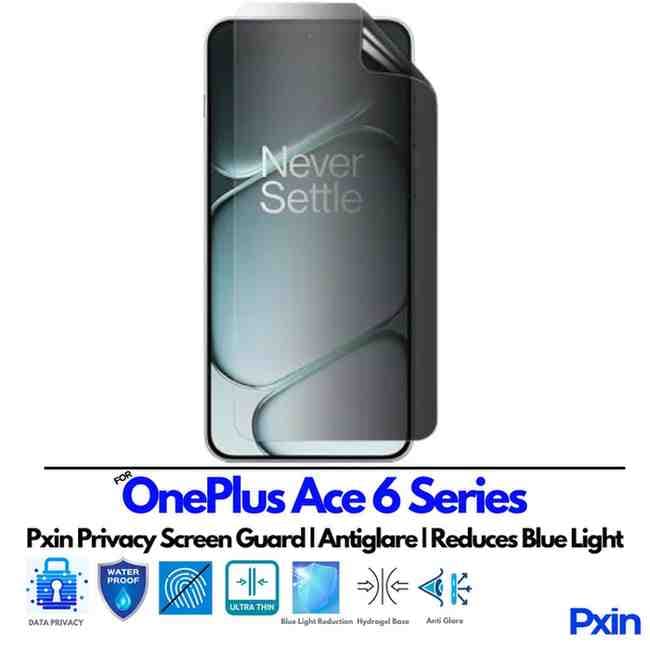 OnePlus Ace 6Series Privacy screen guard