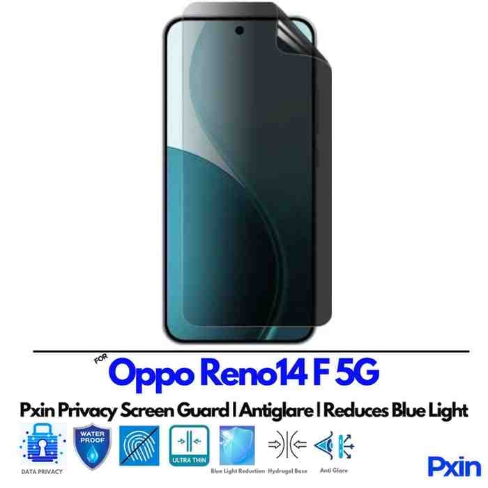 Oppo Reno14F 5G Privacy screen guard