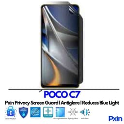 POCO C7 Privacy screen guard