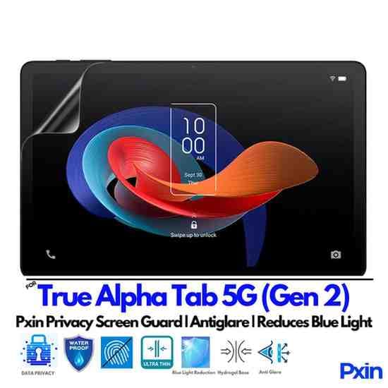 True Alpha Tab5GGen 2 Privacy screen guard