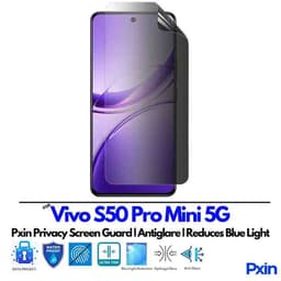 Vivo S50 Pro Mini 5G Privacy screen guard