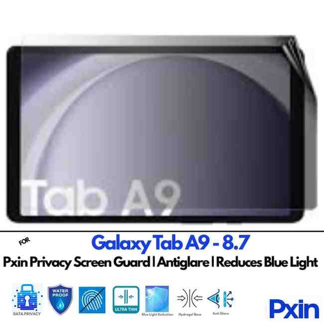 GalaxyTabA9-8.7 Privacy screen gurad
