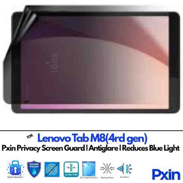 LenovoTabM84rdgen Privacy screen gurad