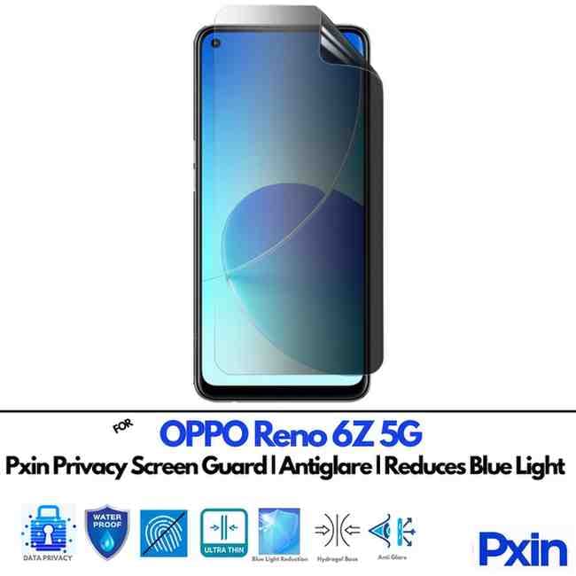 OPPOReno6Z5G Privacy screen gurad
