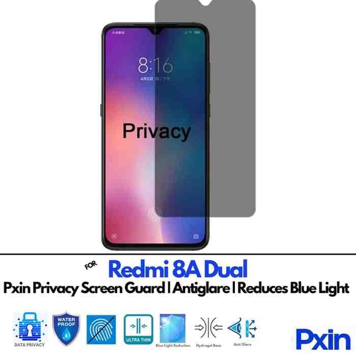 Redmi8ADual Privacy screen gurad