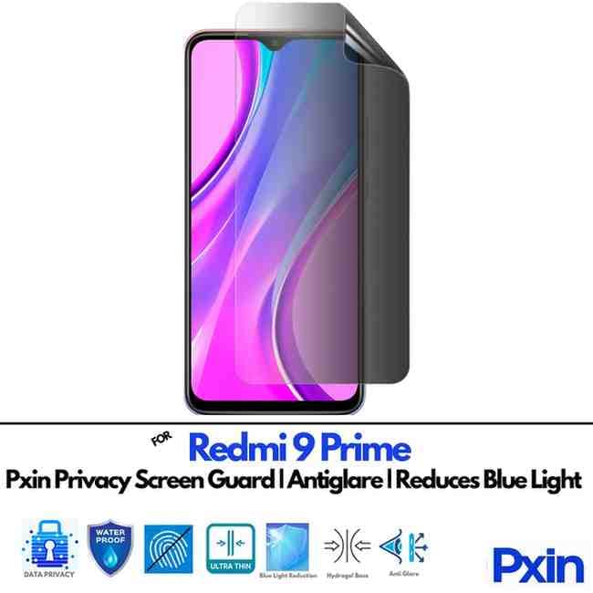 Redmi9Prime Privacy screen gurad