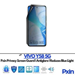 VIVO Y58 5G Privacy screen gurad