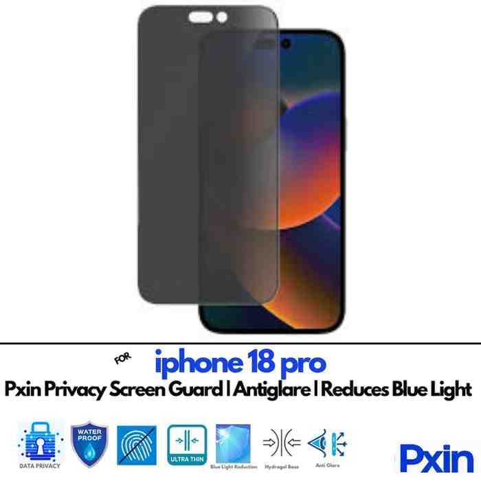 iphone18pro Privacy screen gurad