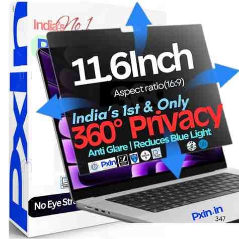 11.6 inch (16:9) laptop privacy screen guard