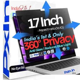 17 inch (16:10) laptop privacy screen guard