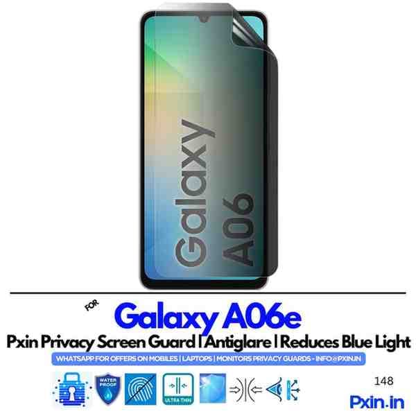 GalaxyA06e Privacy screen guard