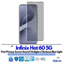 InfinixHot605G Privacy screen guard