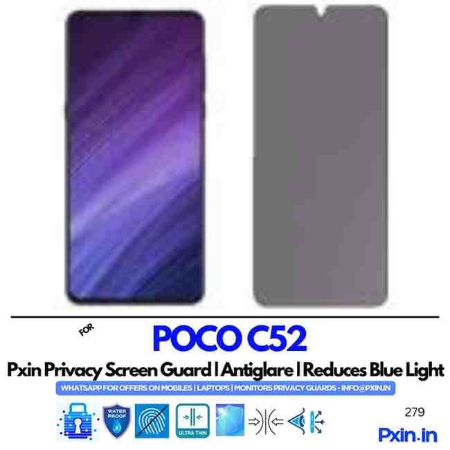 POCOC52 Privacy screen guard
