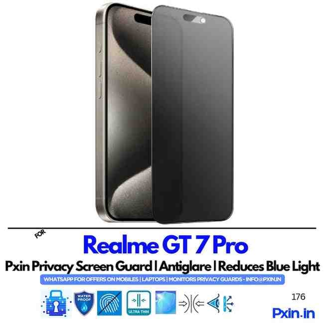 RealmeGT7Pro Privacy screen guard