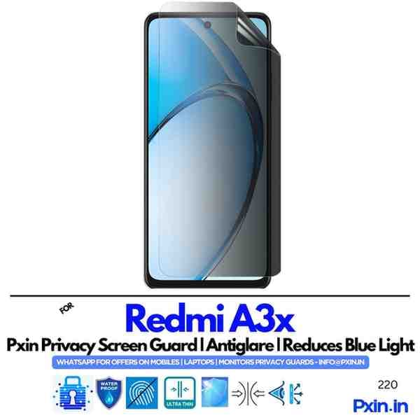 RedmiA3x Privacy screen guard