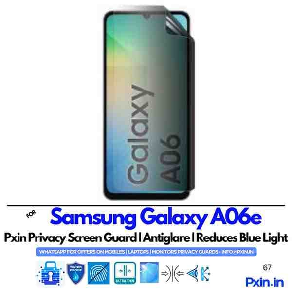 SamsungGalaxyA06e Privacy screen guard