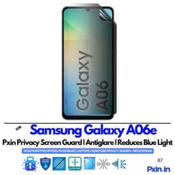 SamsungGalaxyA06e Privacy screen guard