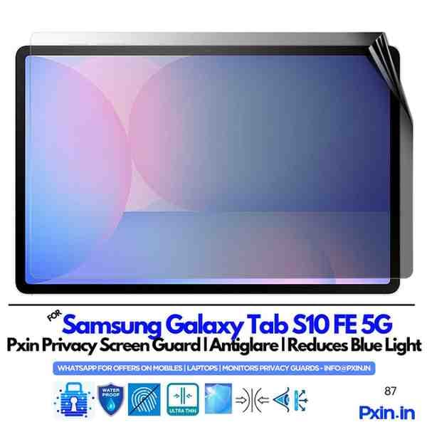 SamsungGalaxyTabS10FE5G Privacy screen guard
