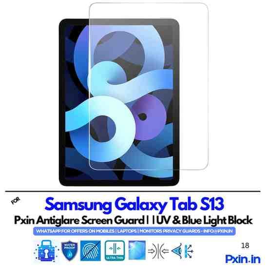 SamsungGalaxyTabS13 Anti glare screen guard