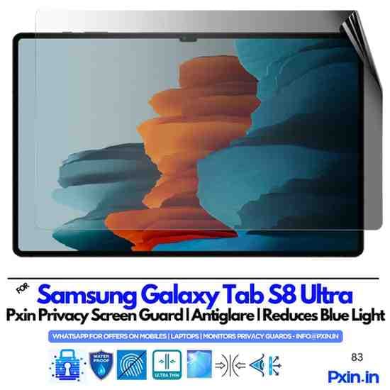 SamsungGalaxyTabS8Ultra Privacy screen guard